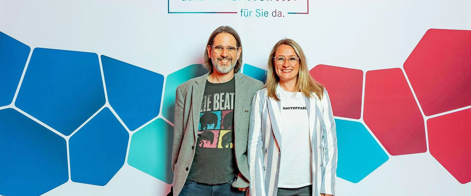 Dr. Stefan Junk mit Kollegin bei der 60 Jahrfeier des Johannesbads. Dr. Stefan Junk mit Kollegin bei der 60 Jahrfeier des Johannesbads.