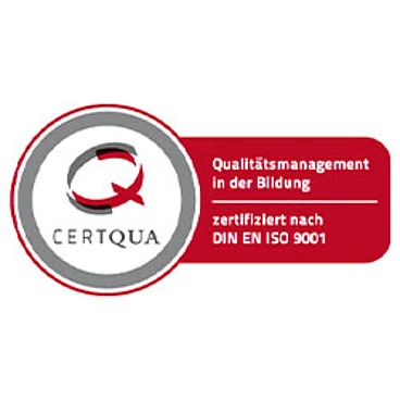 Certqua nach DIN EN ISO 9001 Zertifikat für die Rehakliniken der Johannesbad Gruppe.
