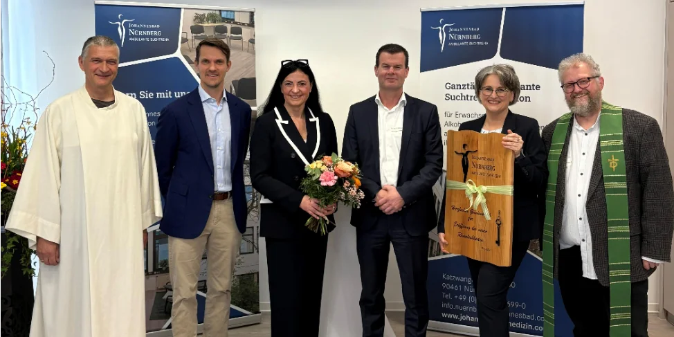 Segnung und Einweihung der Johannesbad Ambulanten Suchtrehabilitation in Nürnberg