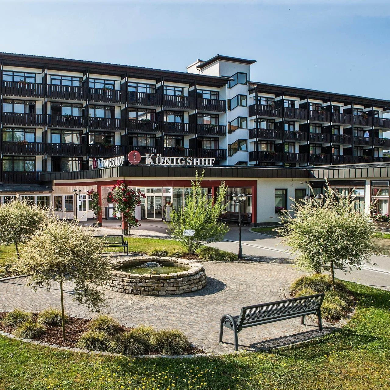 Außenaufnahme Johannesbad Hotel Königshof