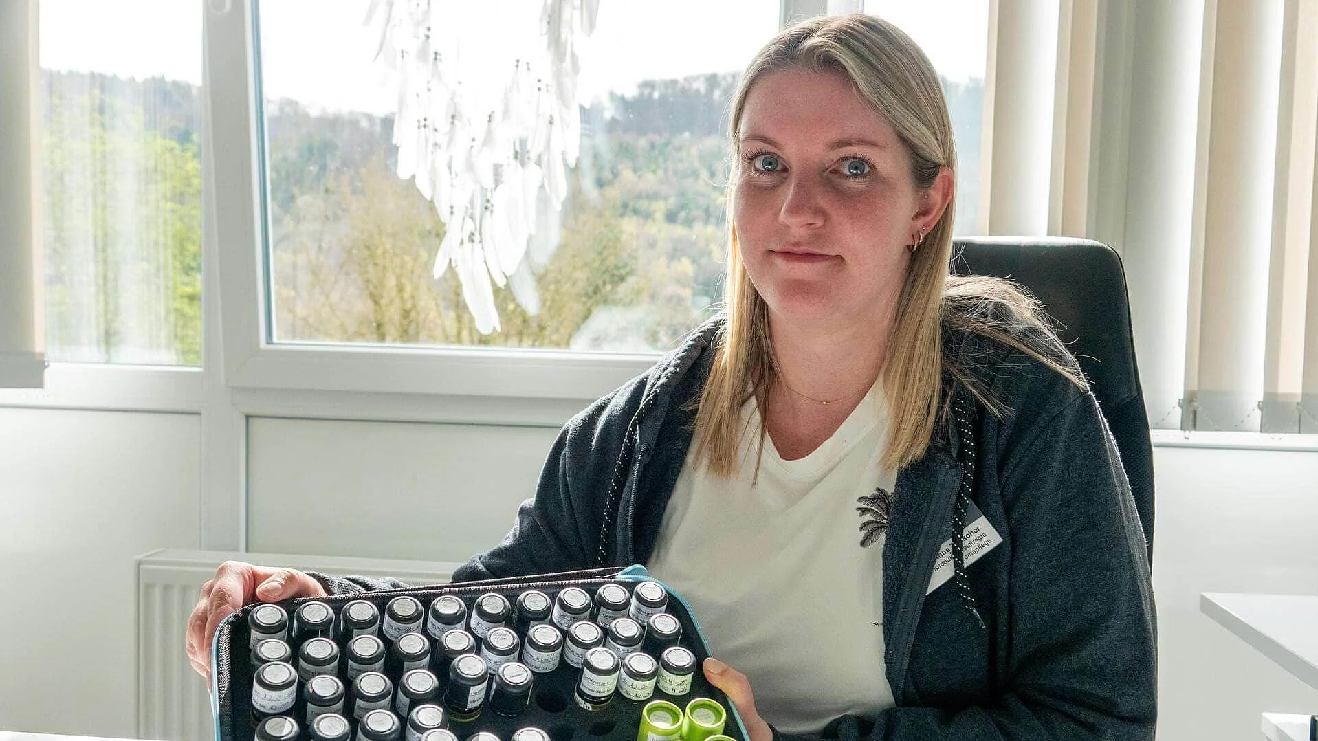 Anne Tauscher, Beauftragte für Medizinprodukte, sitzt in ihrem Büro. Anne Tauscher, Beauftragte für Medizinprodukte, sitzt in ihrem Büro.