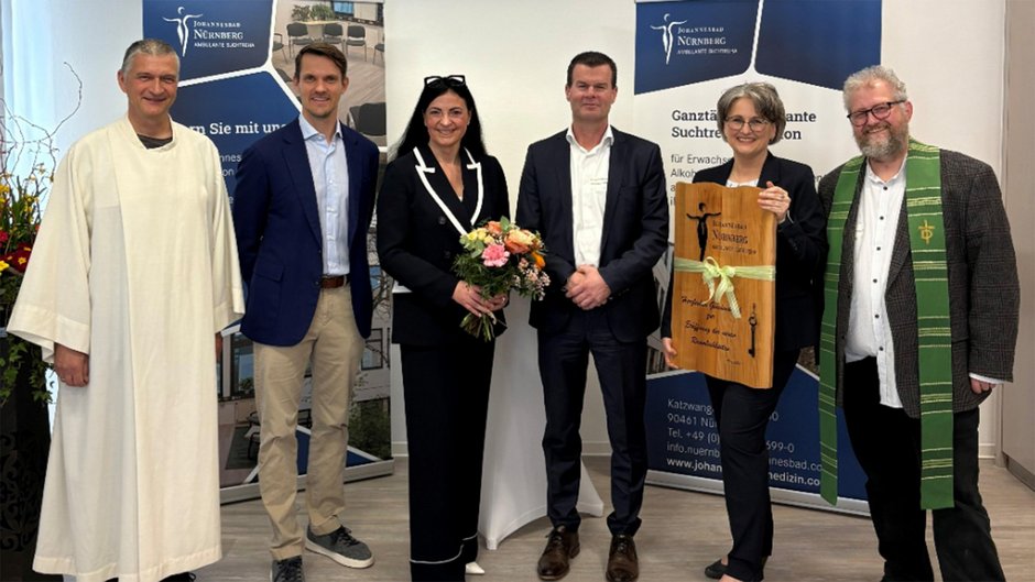 Segnung und Einweihung der Johannesbad Ambulanten Suchtrehabilitation in Nürnberg