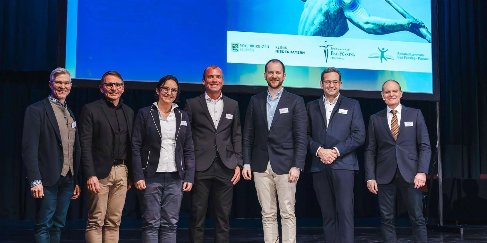 Gruppenbild der Referenten beim Bad Füssinger Sportkongress 2026