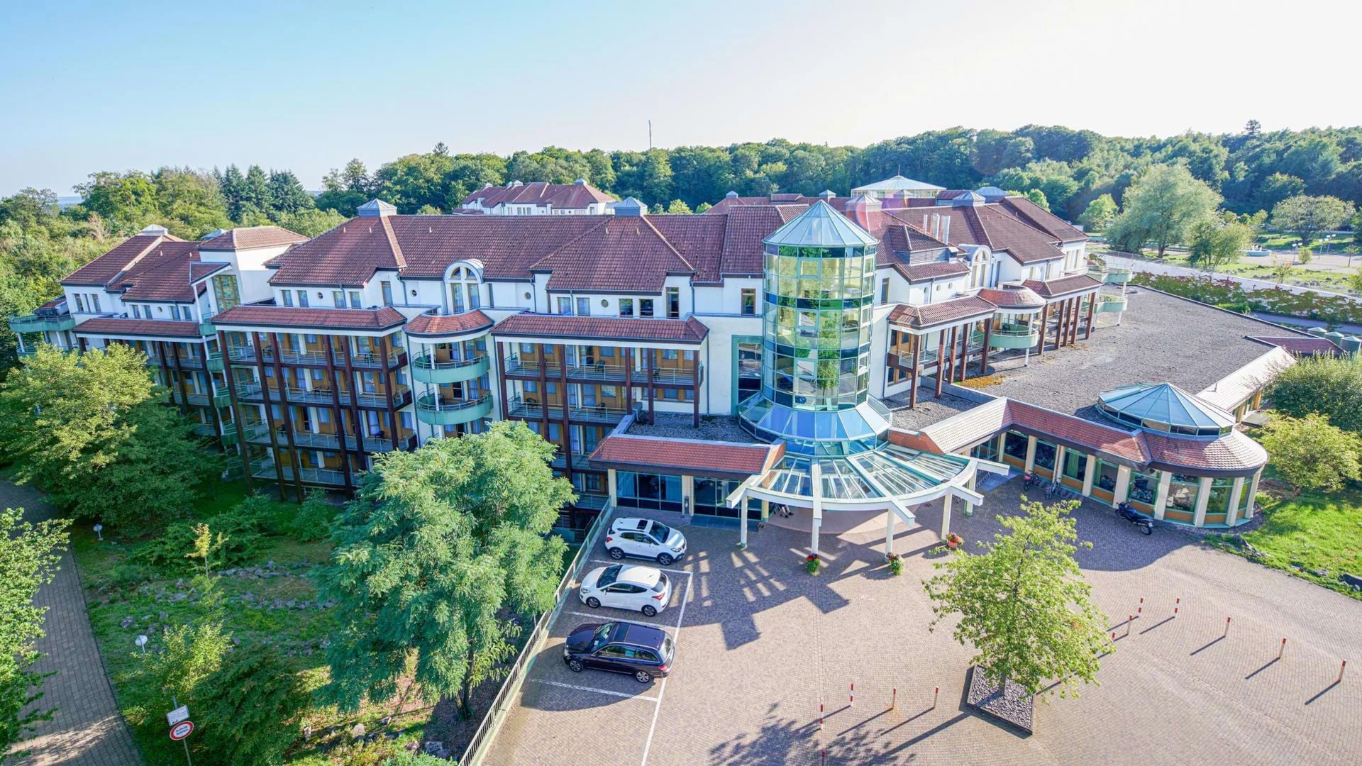 Außenaufnahme der Johannesbad Fachklinik Saarschleife