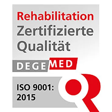 DEGEMED ISO 9001 Zertifikat für die Rehakliniken der Johannesbad Gruppe